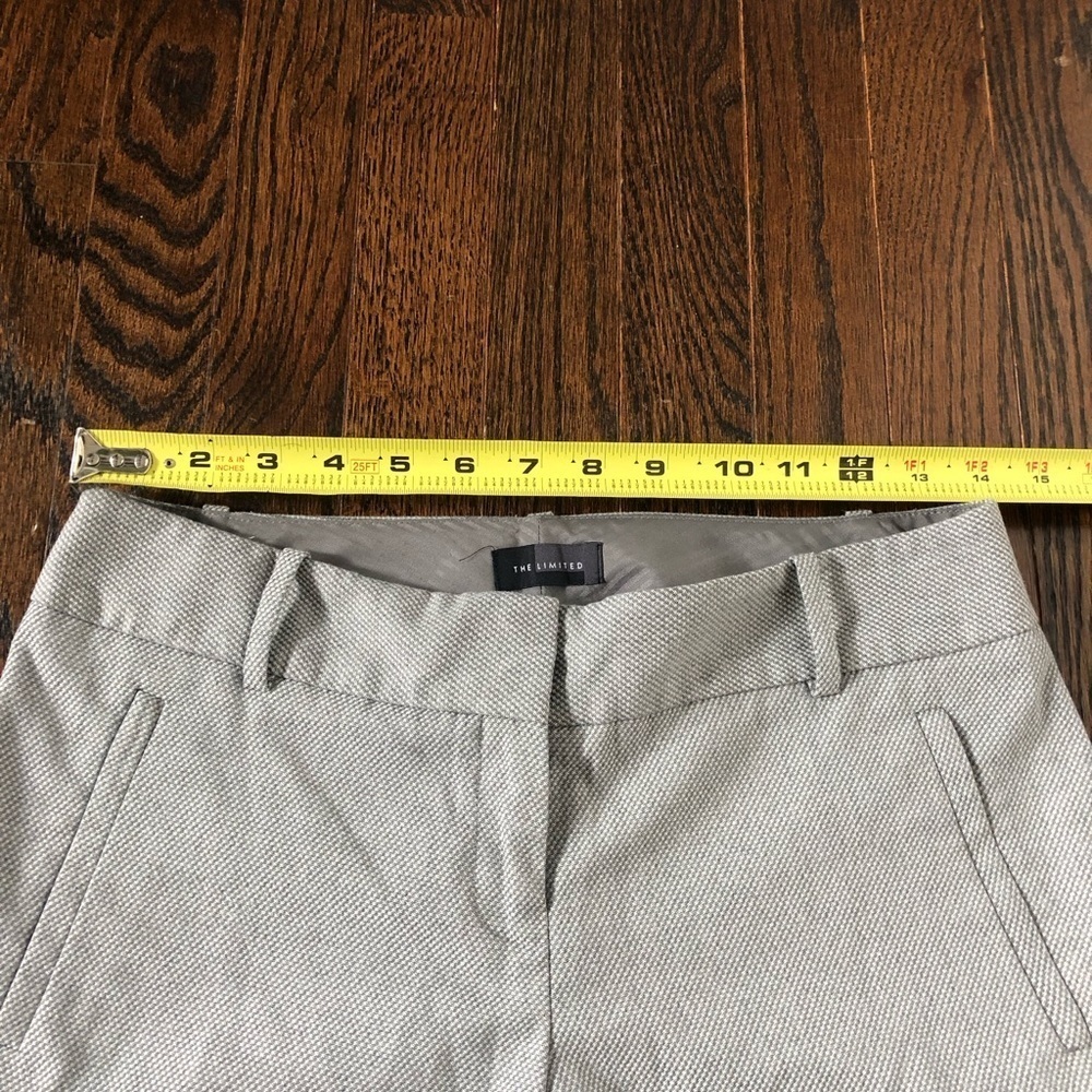 The Limited Women’s 2 Gray/White Tweed Low-Rise Skinny Ankle Dress Pants - EUC! - Picture 6 of 13
